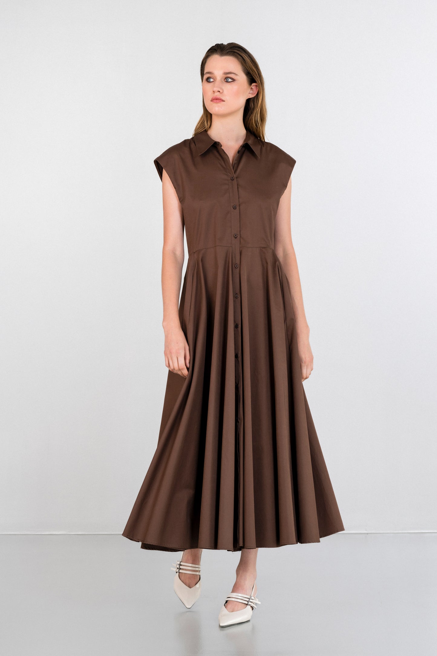 POPLIN SHIRTDRESS