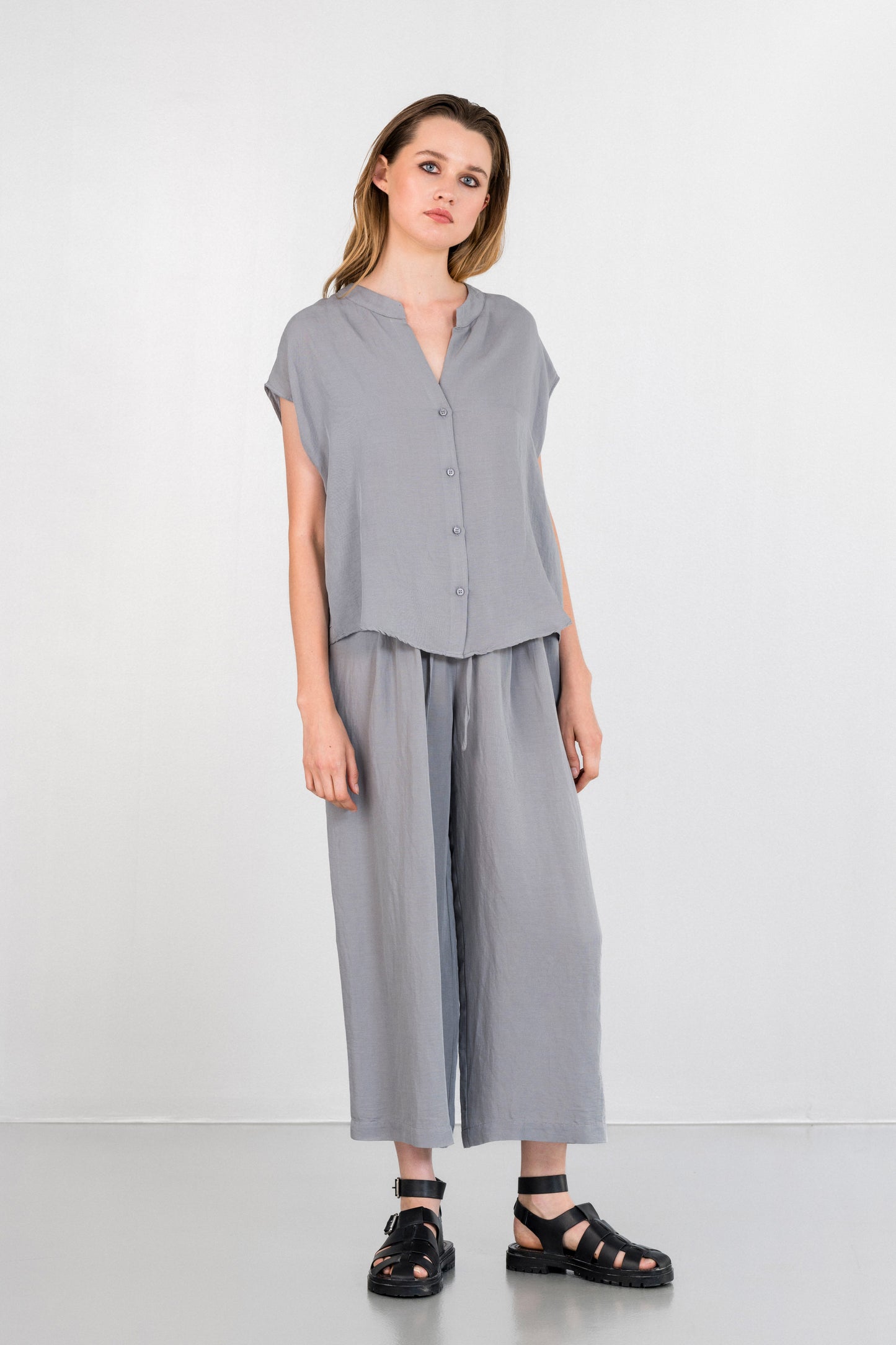 GAUZE LOOSE SHIRT