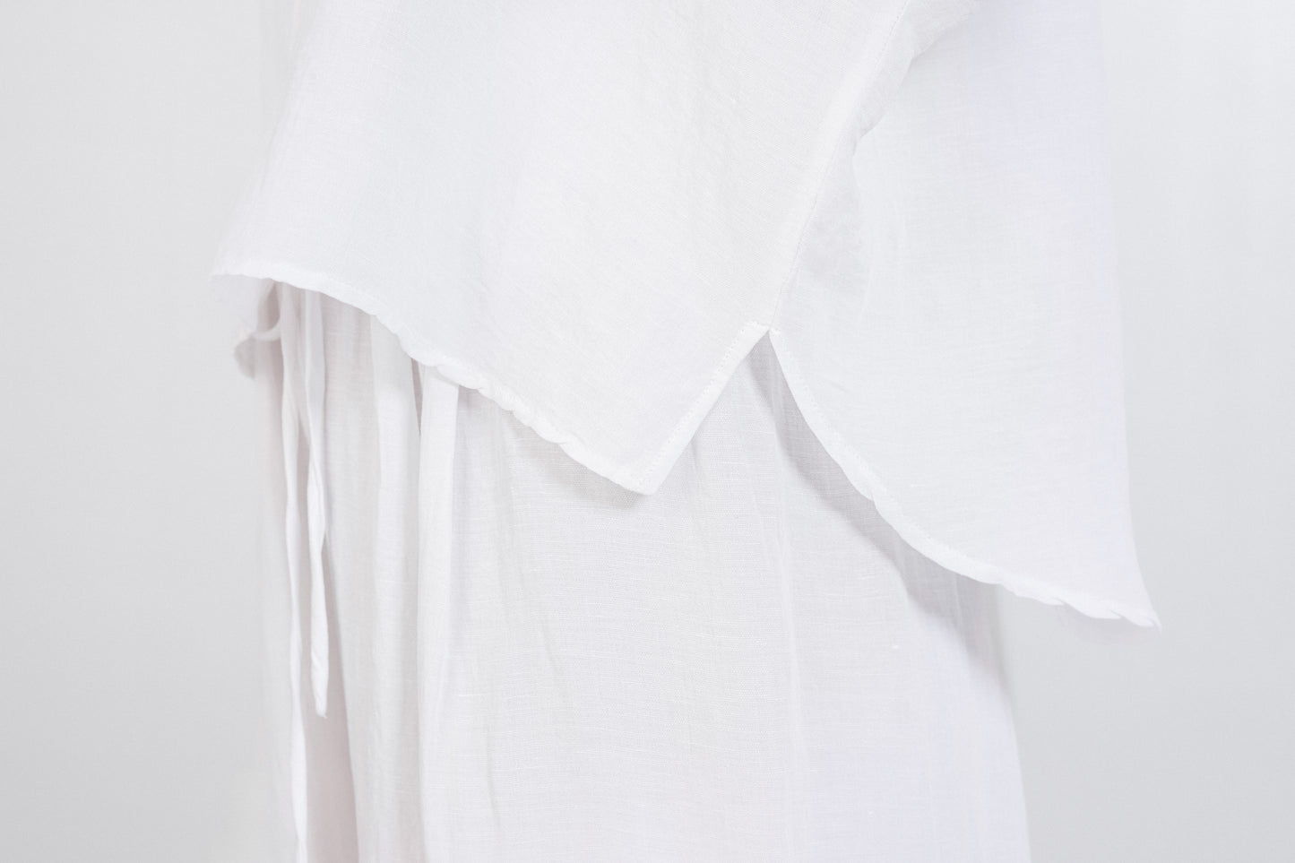 GAUZE OVERSIZED BLOUSE