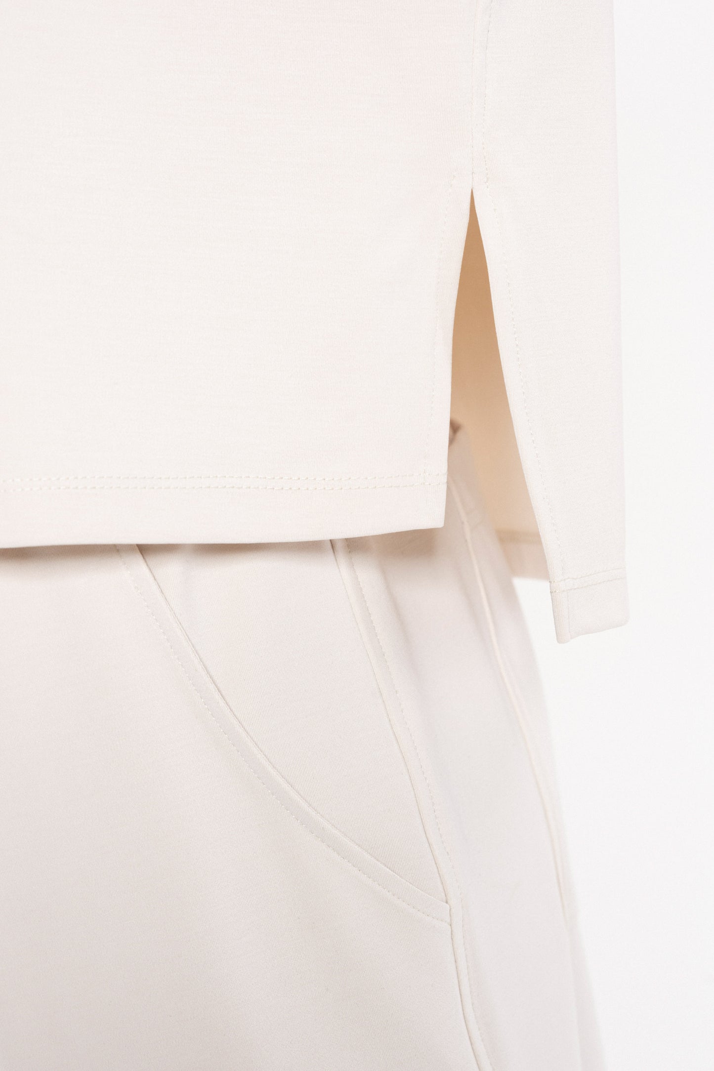 SCUBA POLO CROPPED TOP