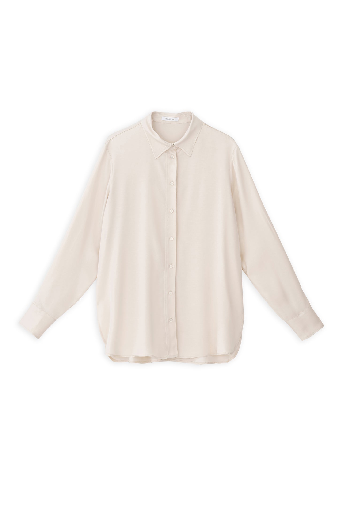 SATIN ECOVERO OVERSIZED SHIRT