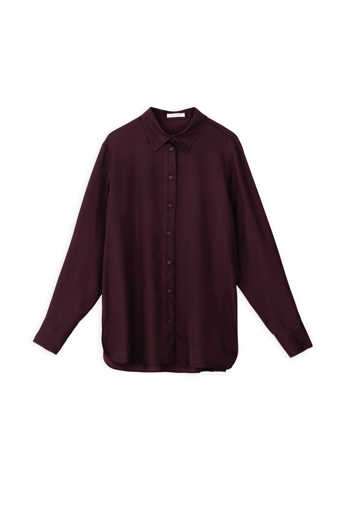 SATIN ECOVERO OVERSIZED SHIRT