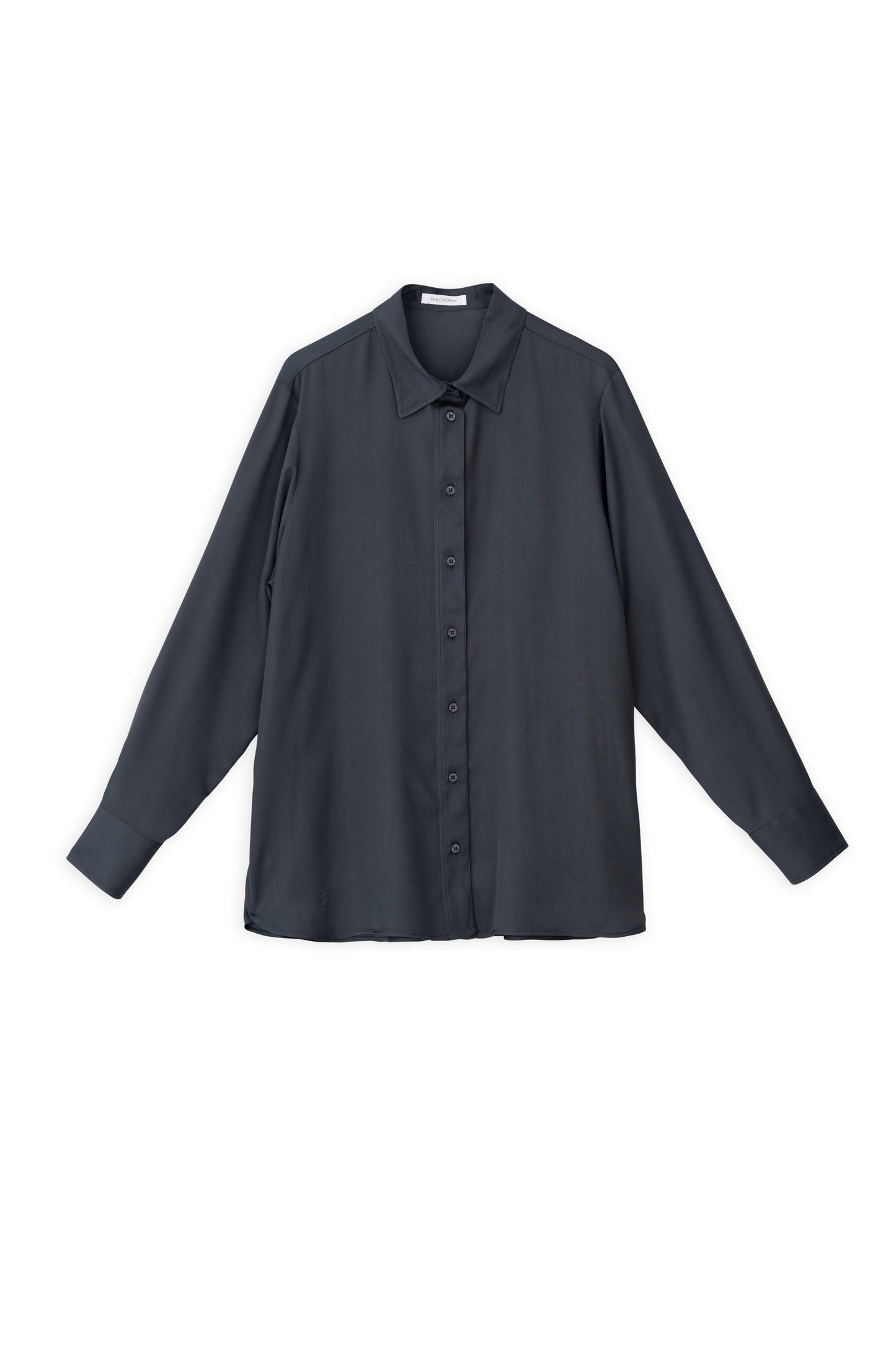 SATIN ECOVERO OVERSIZED SHIRT