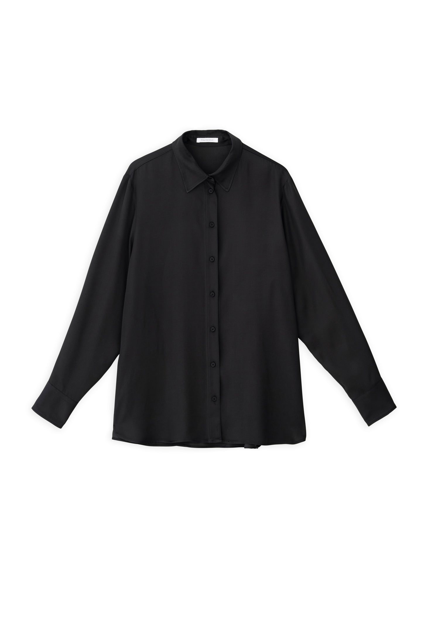 SATIN ECOVERO OVERSIZED SHIRT