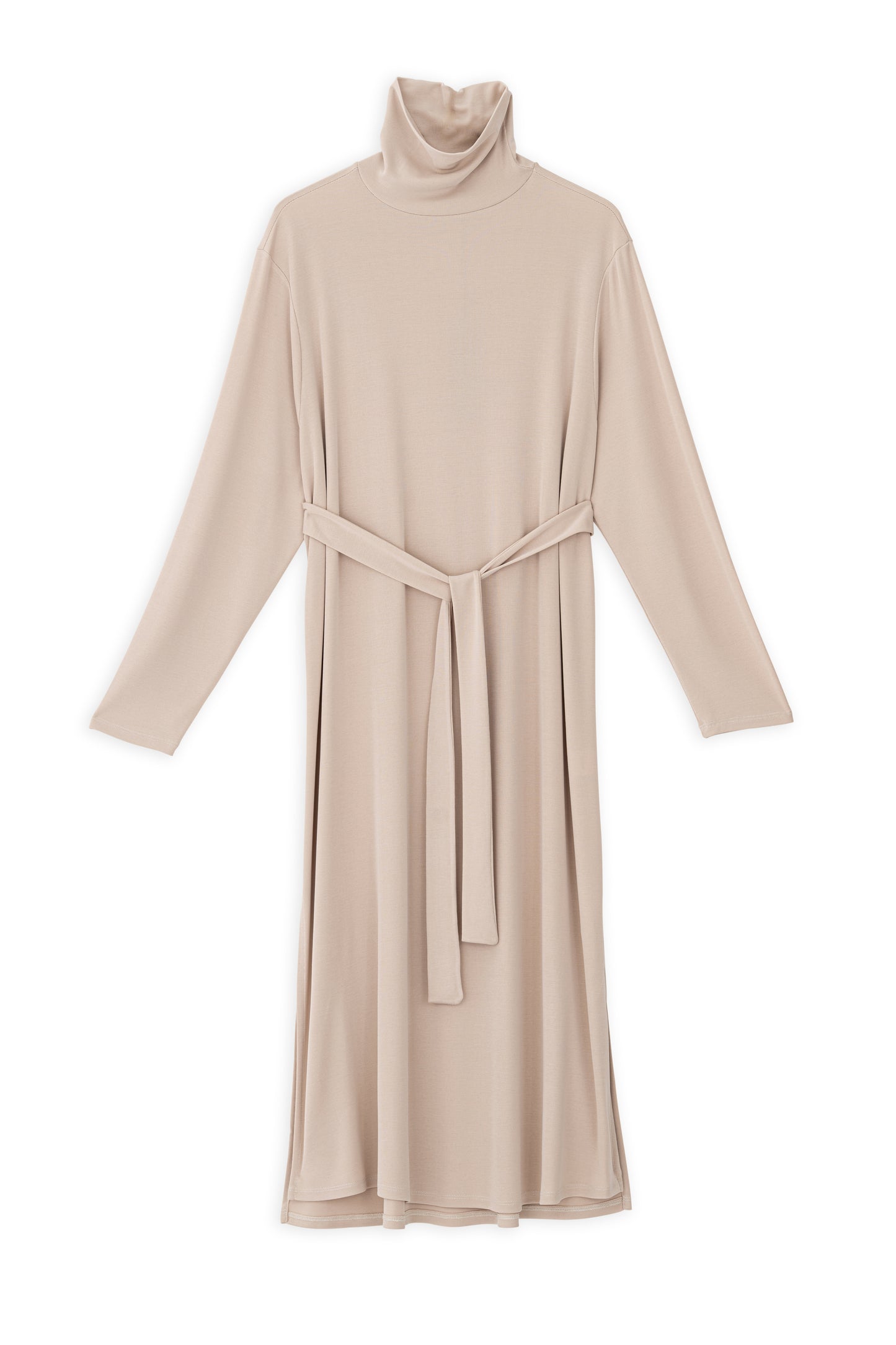 RIB SANDWASHED DRESS