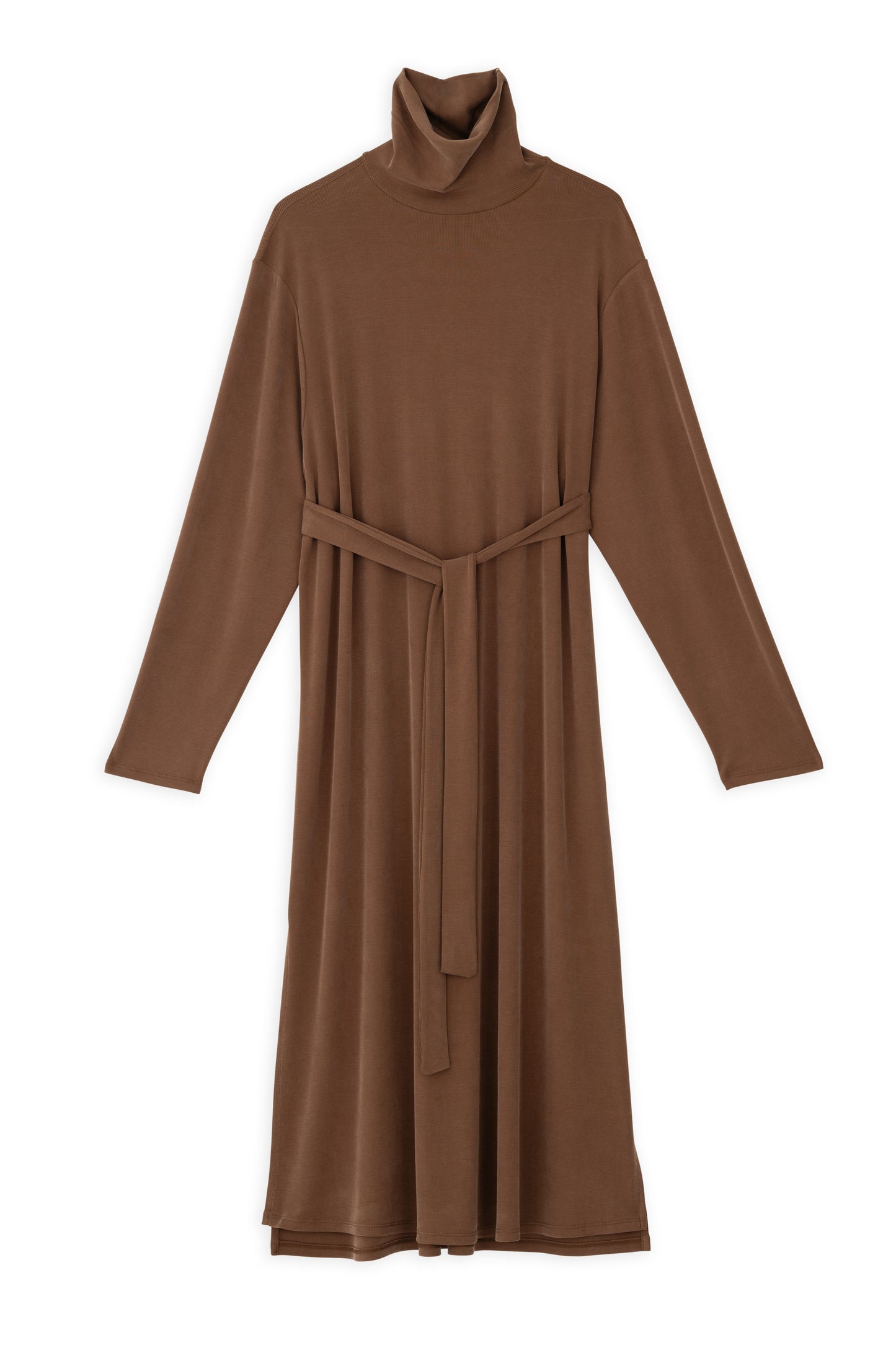 RIB SANDWASHED DRESS