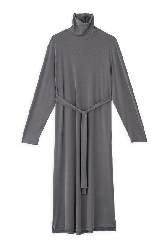 RIB SANDWASHED DRESS