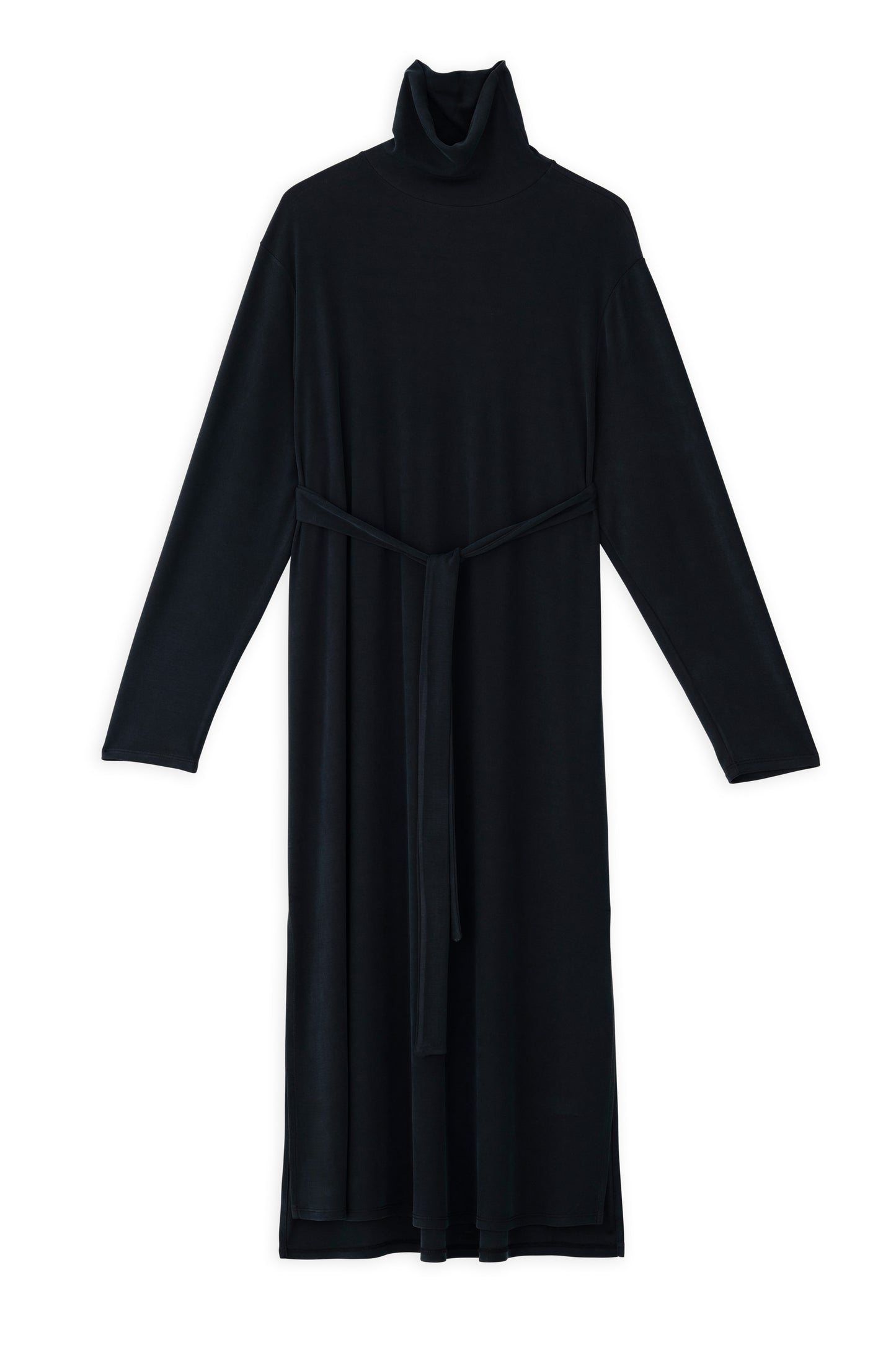 RIB SANDWASHED DRESS