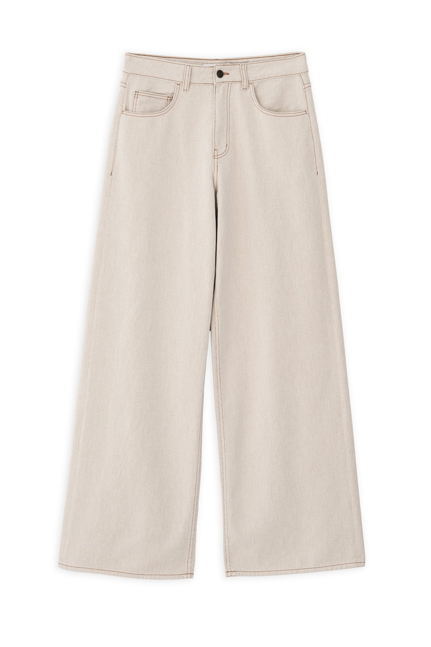 DENIM WIDE LEG JEANS