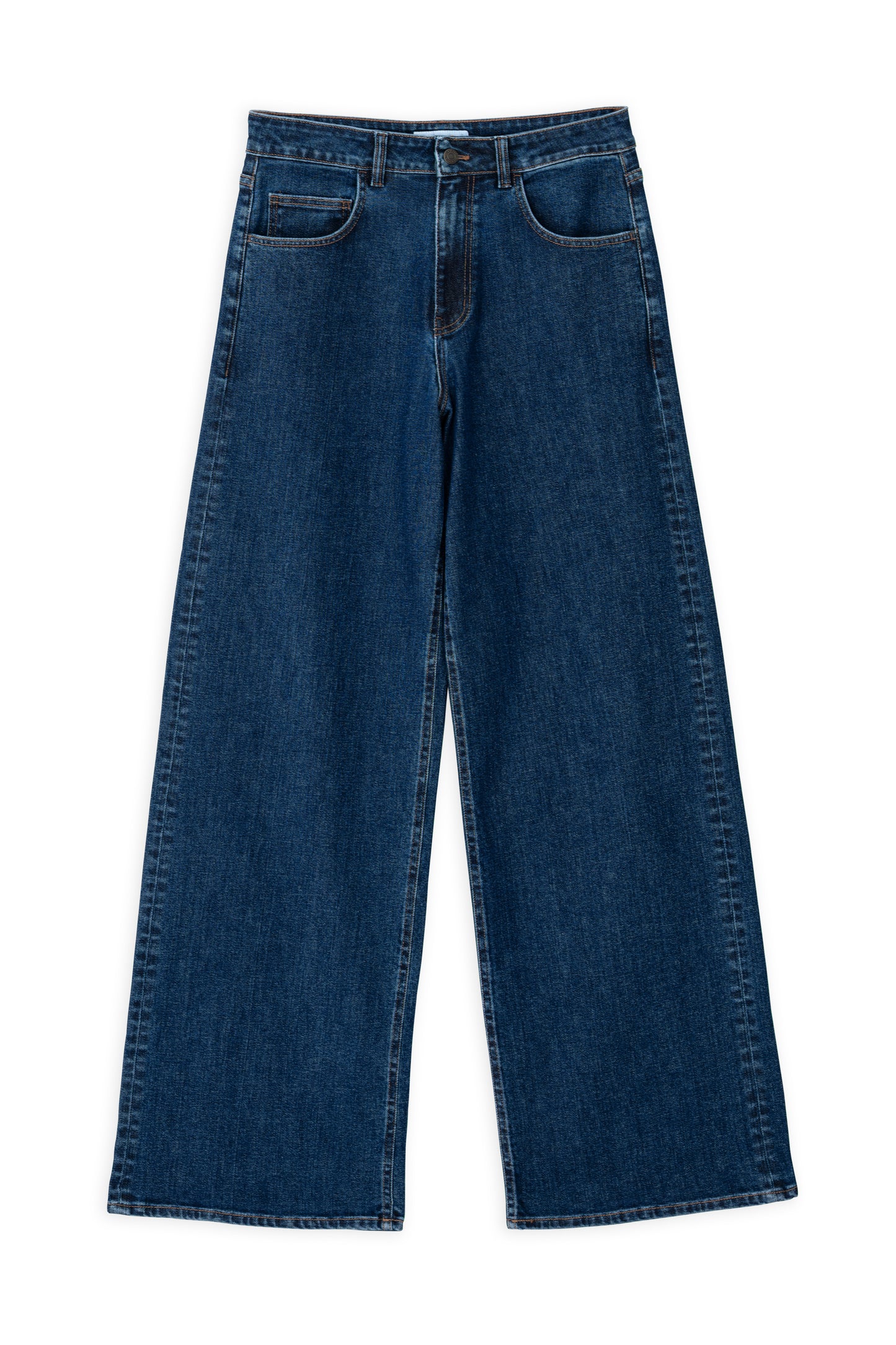 DENIM WIDE LEG JEANS
