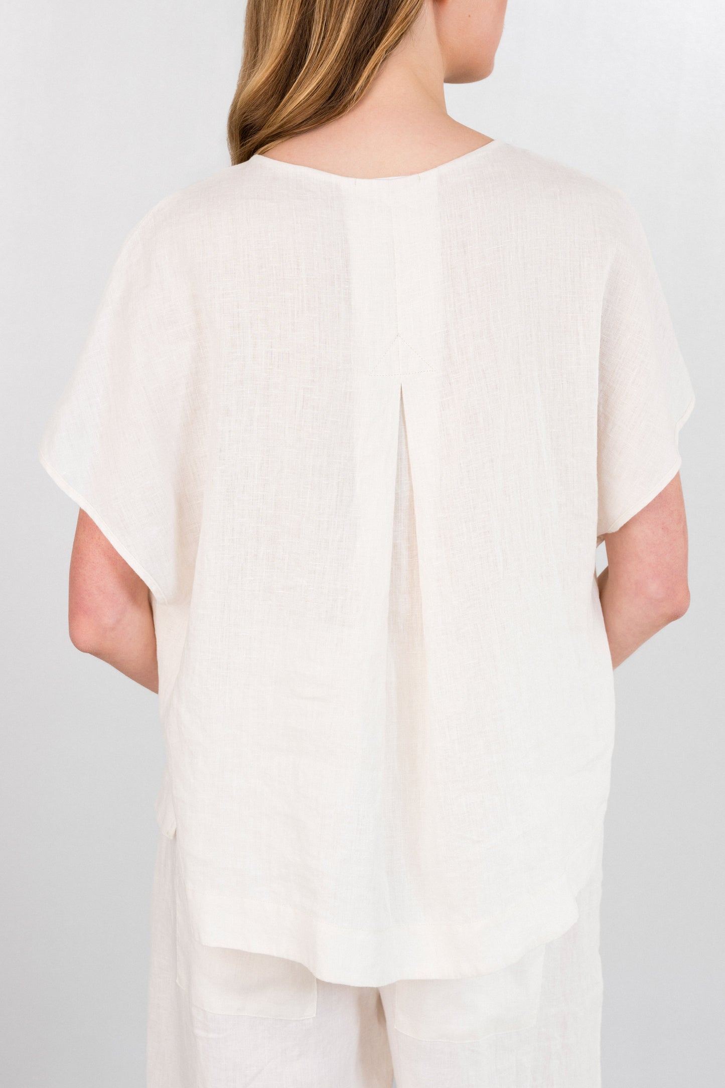 LINEN LOOSE SHIRT