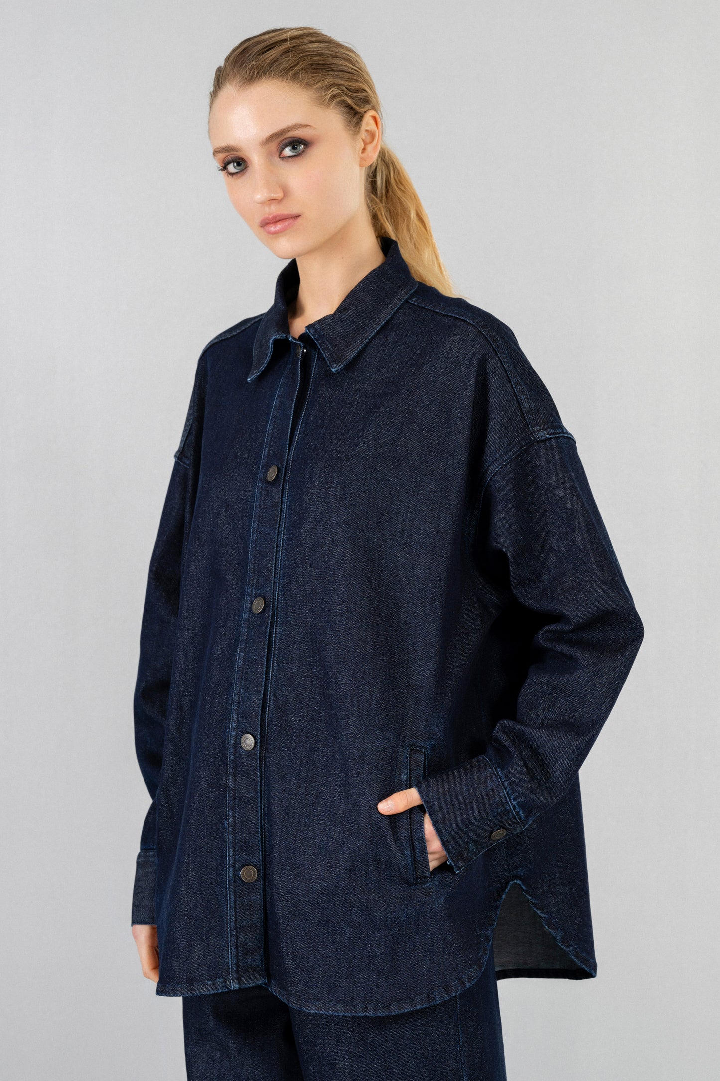 DENIM OVERSHIRT