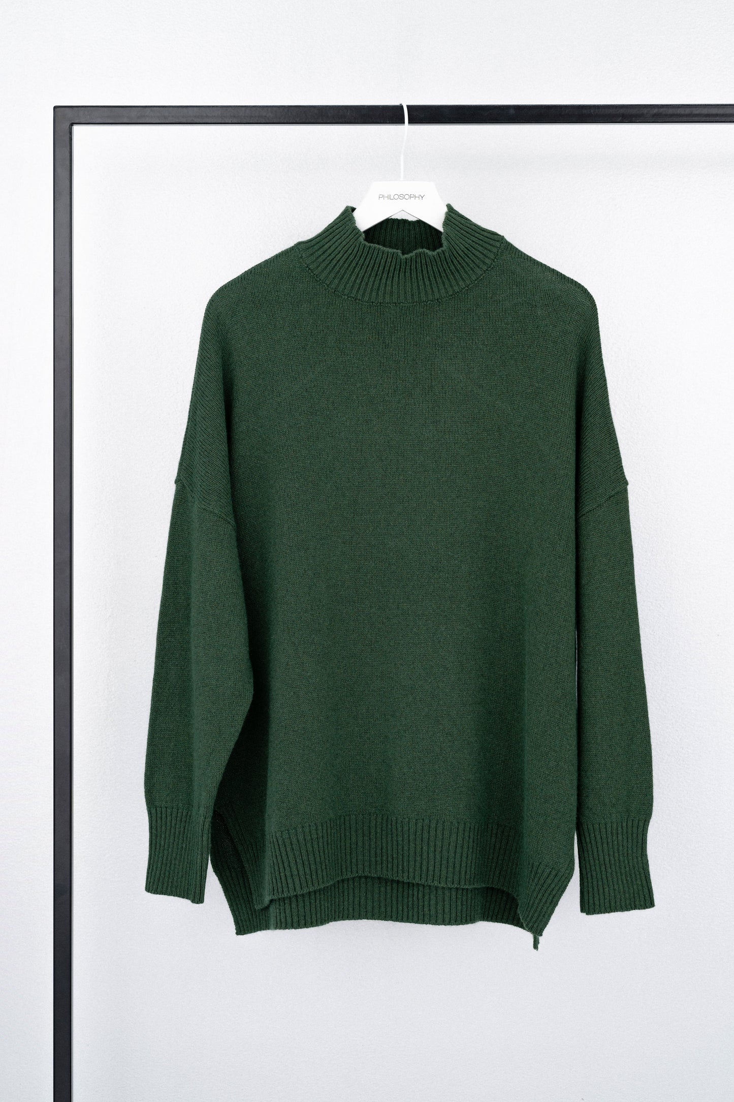 CASHMERE LONG TURTLENECK SWEATER