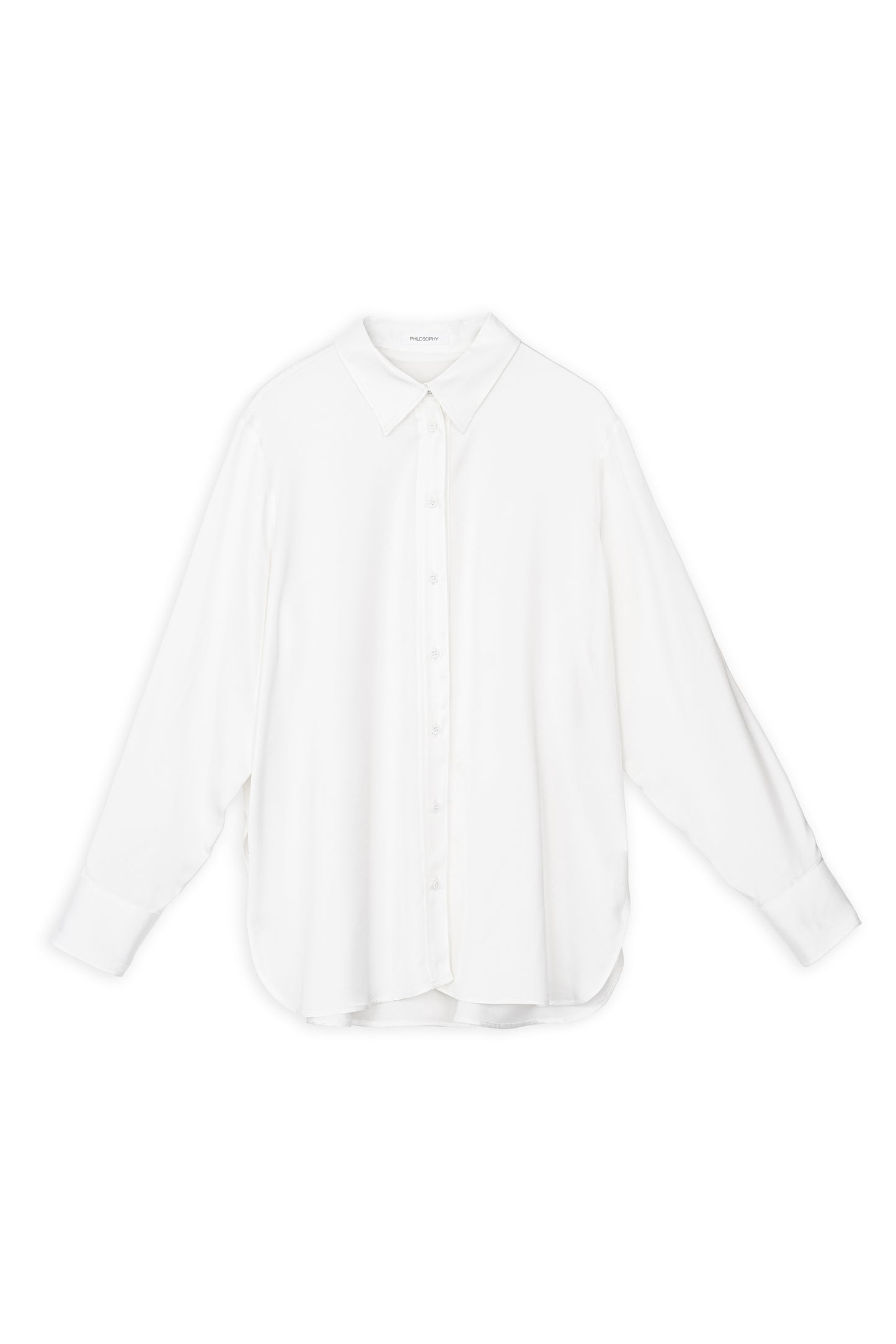 SATIN ECOVERO OVERSIZED SHIRT