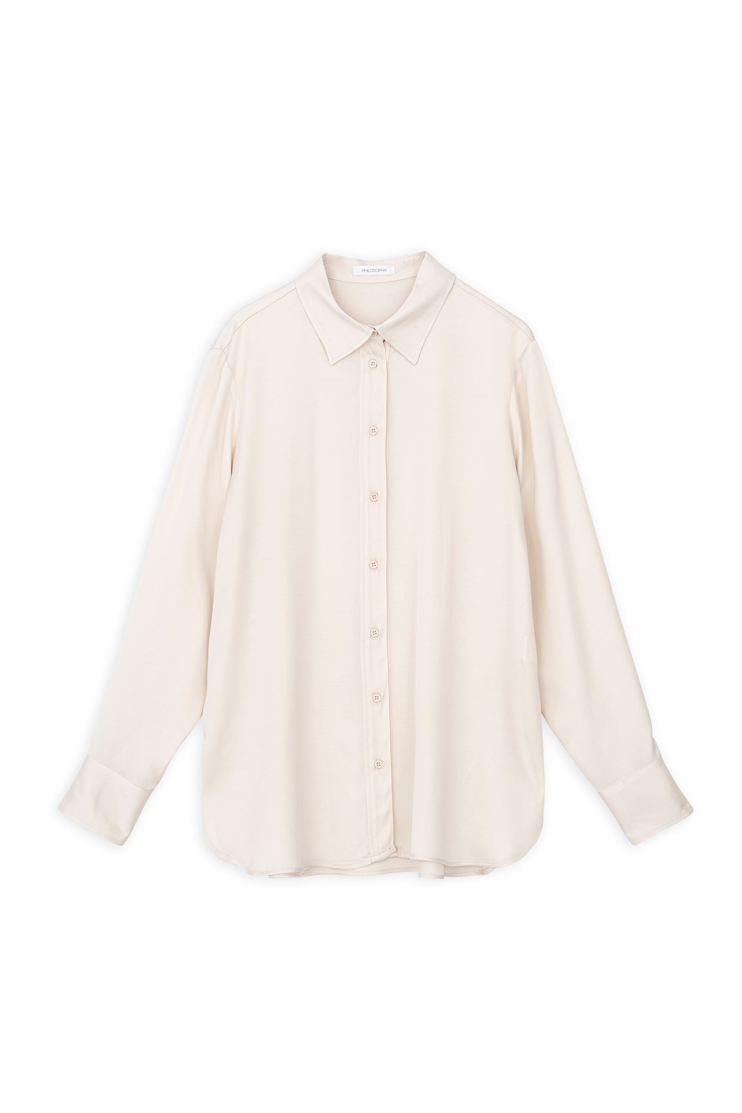 SATIN ECOVERO OVERSIZED SHIRT