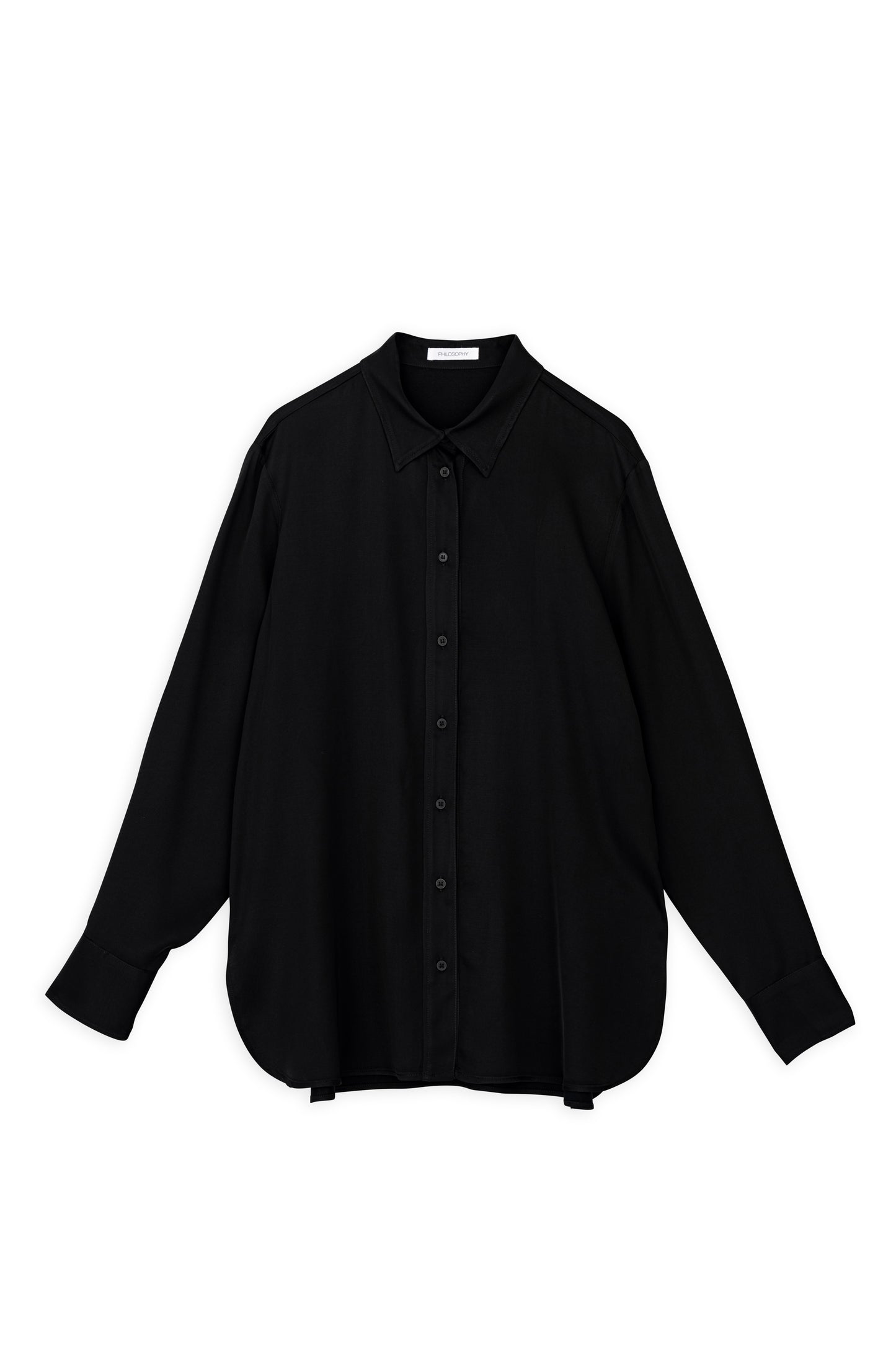 SATIN ECOVERO OVERSIZED SHIRT