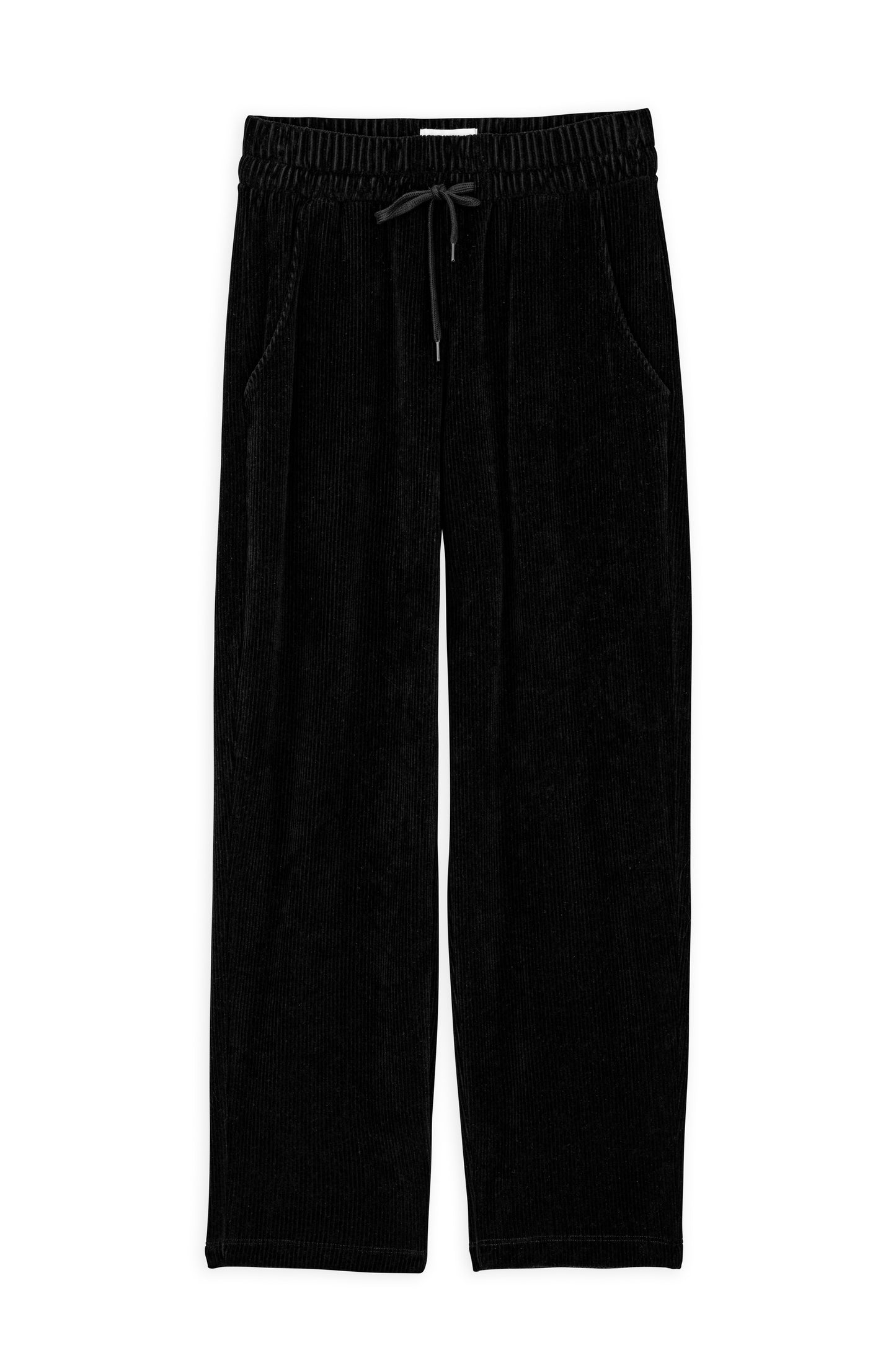 VELOUR CORDUROY JOGGER PANTS