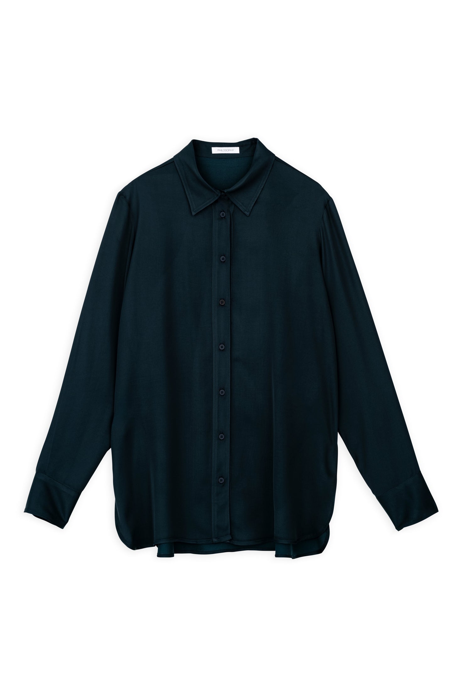 SATIN ECOVERO OVERSIZED SHIRT