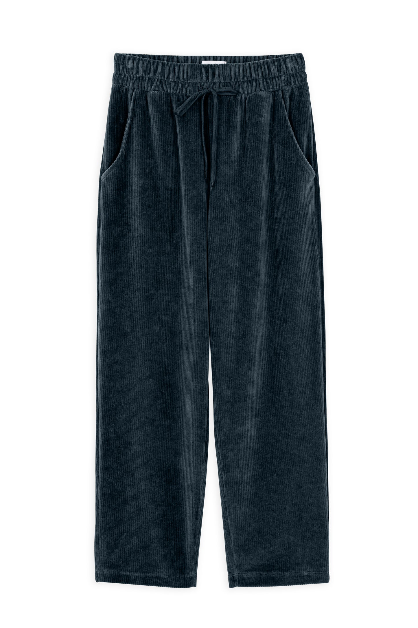 VELOUR CORDUROY JOGGER PANTS