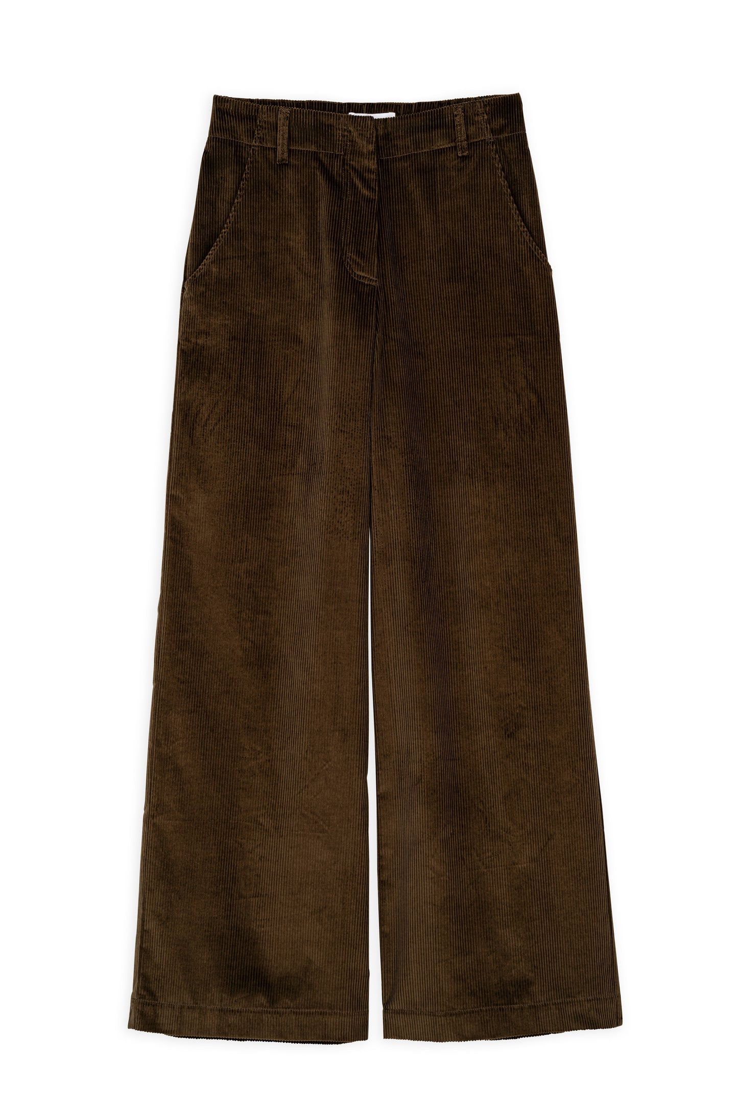 CORDUROY WIDE-LEG PANTS