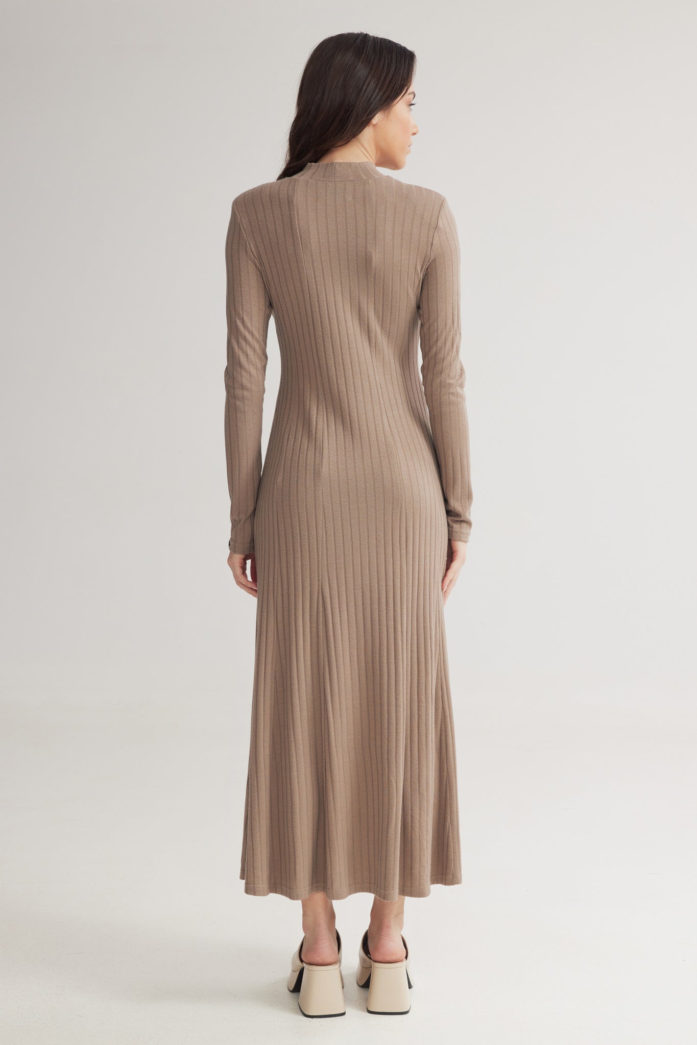 LONDON LONG TURTLENECK DRESS