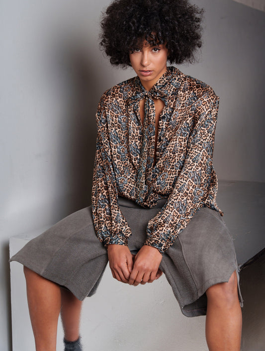 ARIA LEOPARD SHIRT