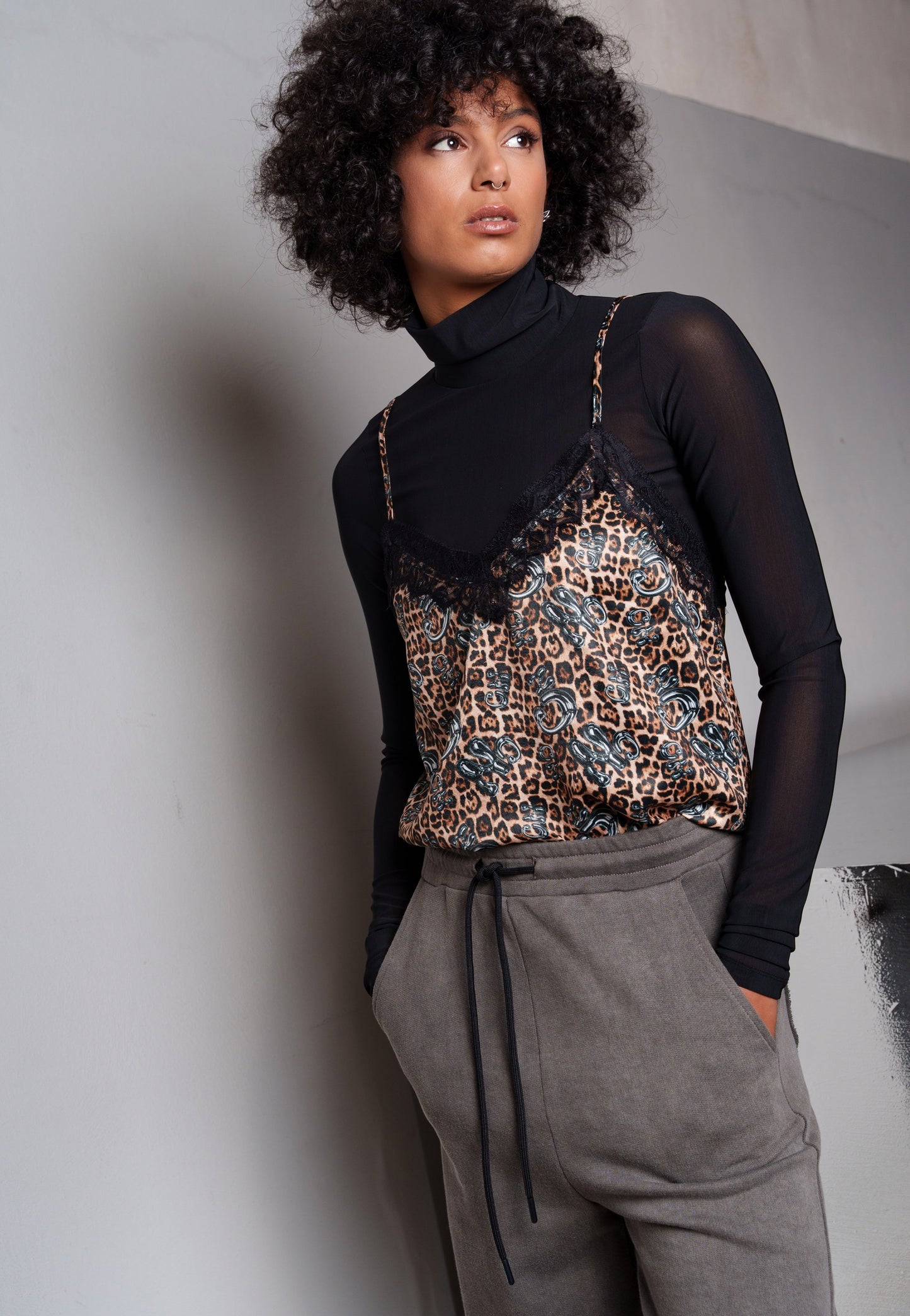 DRACO LEOPARD TOP