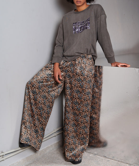 ZENIA LEOPARD PANTS